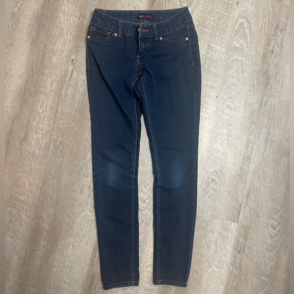 Blue Spice Dark Wash Skinny Jeans
